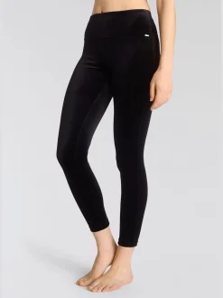 Legging caleçon brillant basique