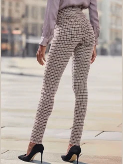 Legging caleçon mode avec motif pied-de-poule coloré