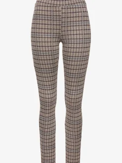 Legging caleçon mode avec motif pied-de-poule coloré