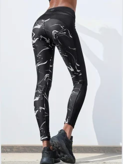 Legging caleçon performance en mélange de matières