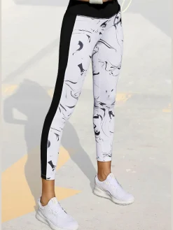 Legging caleçon performance en mélange de matières