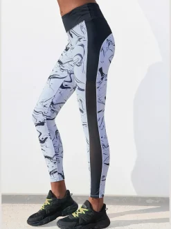 Legging caleçon performance en mélange de matières