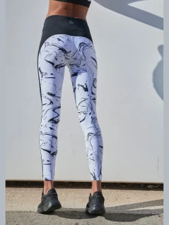 Legging caleçon performance en mélange de matières