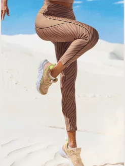 Legging caleçon performance avec imprimé animal