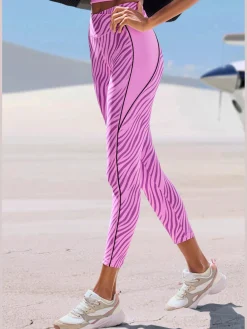 Legging caleçon performance avec imprimé animal