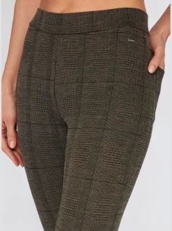 Legging caleçon tendance à carreaux
