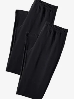 Legging corsaire lot de 2 leggings basiques, longueur 3/4