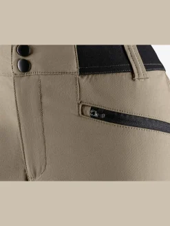 Legging corsaire pantalon de randonnée sportif en matière élastique