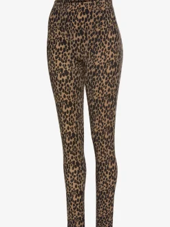 Legging en coton doux avec imprimé animal