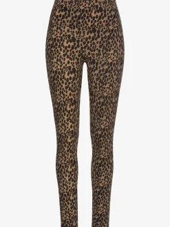 Legging en coton doux avec imprimé animal