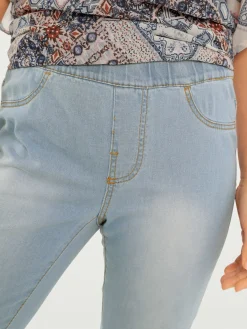 Legging en jean coupe skinny tendance
