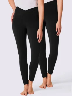 Legging jersey fin