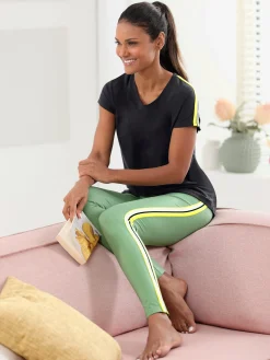 Legging jersey fin