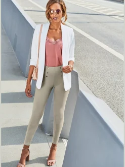 Legging taille haute caleçon taille haute