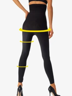 Legging taille haute dissimule les petites bosses
