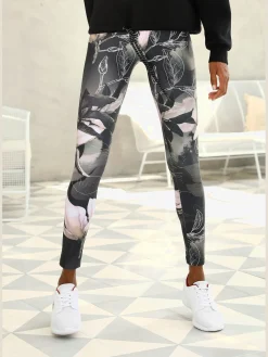 Leggings longs imprimés
