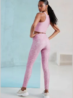 Leggings technique caleçon performance imprimé sur toute la surface