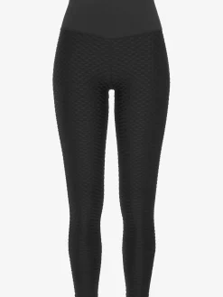 Leggings technique legging performance au design nid d'abeille ton sur ton