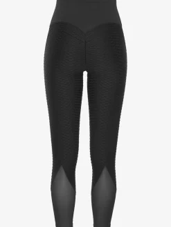 Leggings technique legging performance au design nid d'abeille ton sur ton