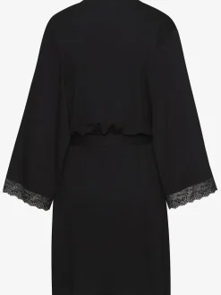 Élégant kimono avec lien à nouer à la taille