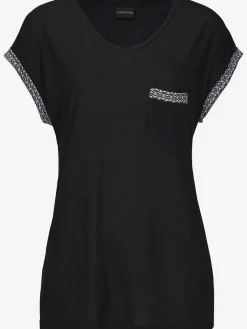 Élégant pyjama court en viscose