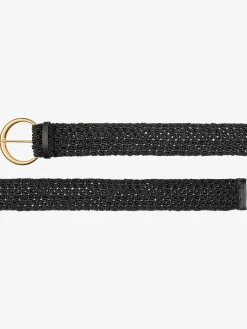 Élégante ceinture avec boucle métallique couleur or