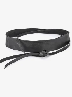 Élégante ceinture en cuir doux de qualité