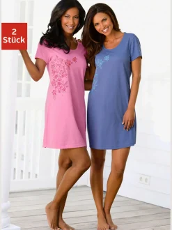 Lot de 2 belles chemises de nuit vivance