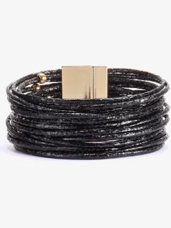 Lot de 2 bracelets magnétiques à plusieurs rangées