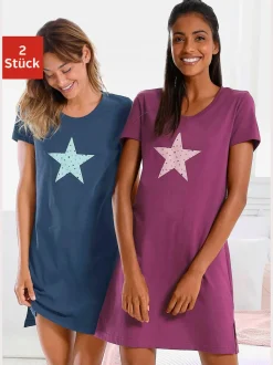 Lot de 2 chemises de nuit