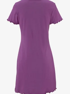 Lot de 2 chemises de nuit avec ourlets ondulés