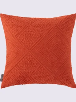 Lot de 2 housses de coussin tissées