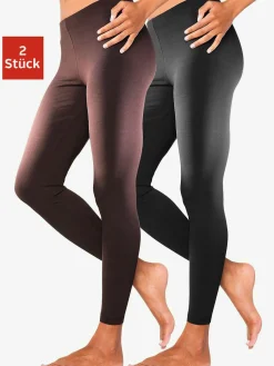 Lot de 2 leggings basiques