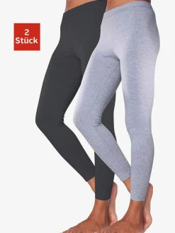 Lot de 2 leggings basiques