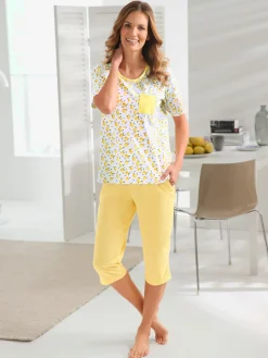 Lot de 2 pantalons corsaires en jersey doux