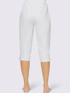 Lot de 2 pantalons corsaires en jersey doux