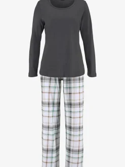 Lot de 2 pyjamas à carreaux