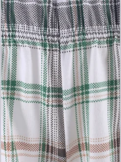 Lot de 2 pyjamas à carreaux