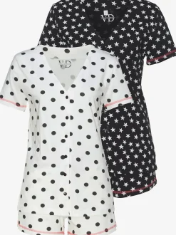 Lot de 2 pyjamas courts à motifs vivance dreams