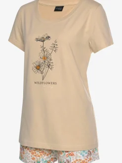 Lot de 2 pyjamas courts confortables