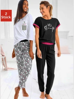 Lot de 2 pyjamas fantaisie