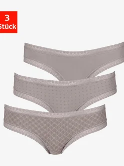 Lot de 3 slips brésiliens lascana