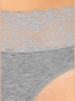 Lot de 3 slips en dentelle vivance