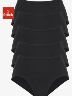 Lot de 5 slips taille haute