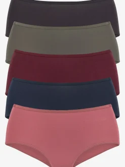 Lot de 5 slips taille haute vivance