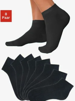 Lot de 8 socquettes basiques
