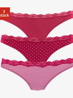 Lot de 3 strings lascana