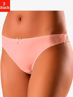 Lot de 3 strings petite fleur