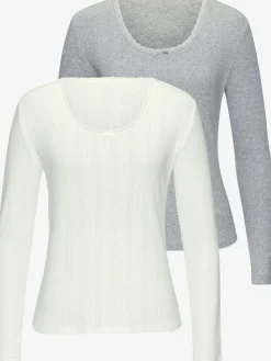 Lot de 2 t-shirt manches longues vivance
