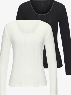Lot de 2 t-shirt manches longues vivance